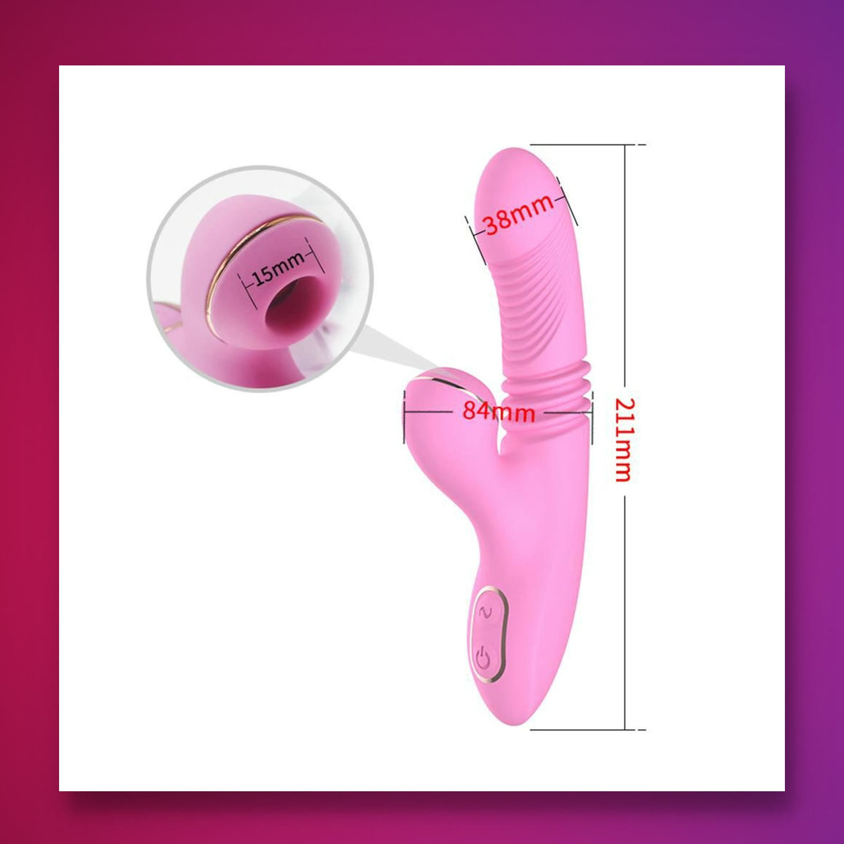 The King – Suction G-Spot Vibrator – image 2